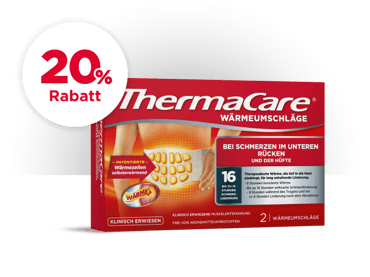 Produktbild ThermaCare® Wärmeumschläge für den unteren Rücken