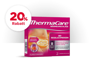 Produktbild ThermaCare® Wärmeauflage bei Regelschmerzen